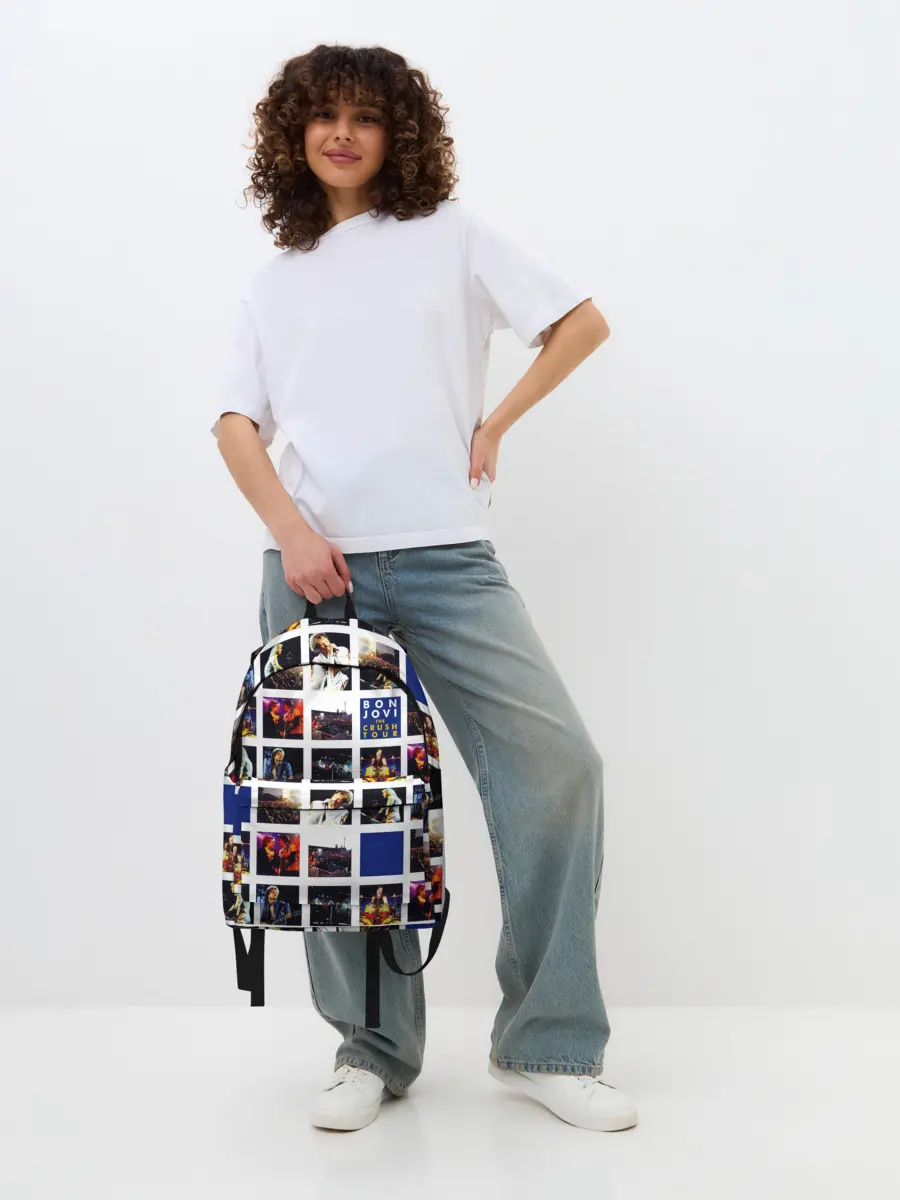 Рюкзак джинсовый / The Crush Tour - Bon Jovi