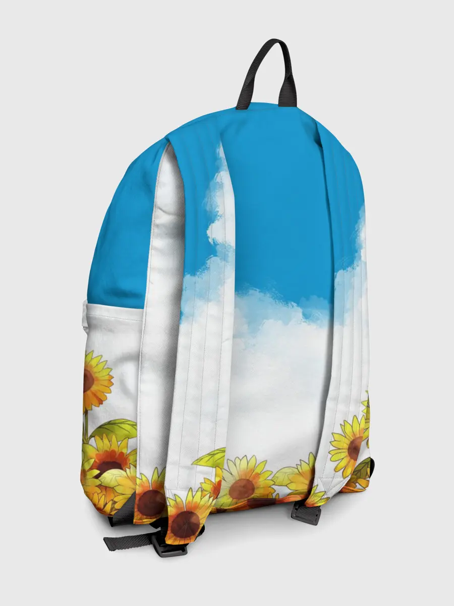 Рюкзак джинсовый / Саю и Подсолнухи