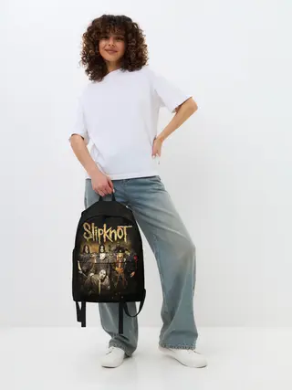 Рюкзак джинсовый / Slipknot