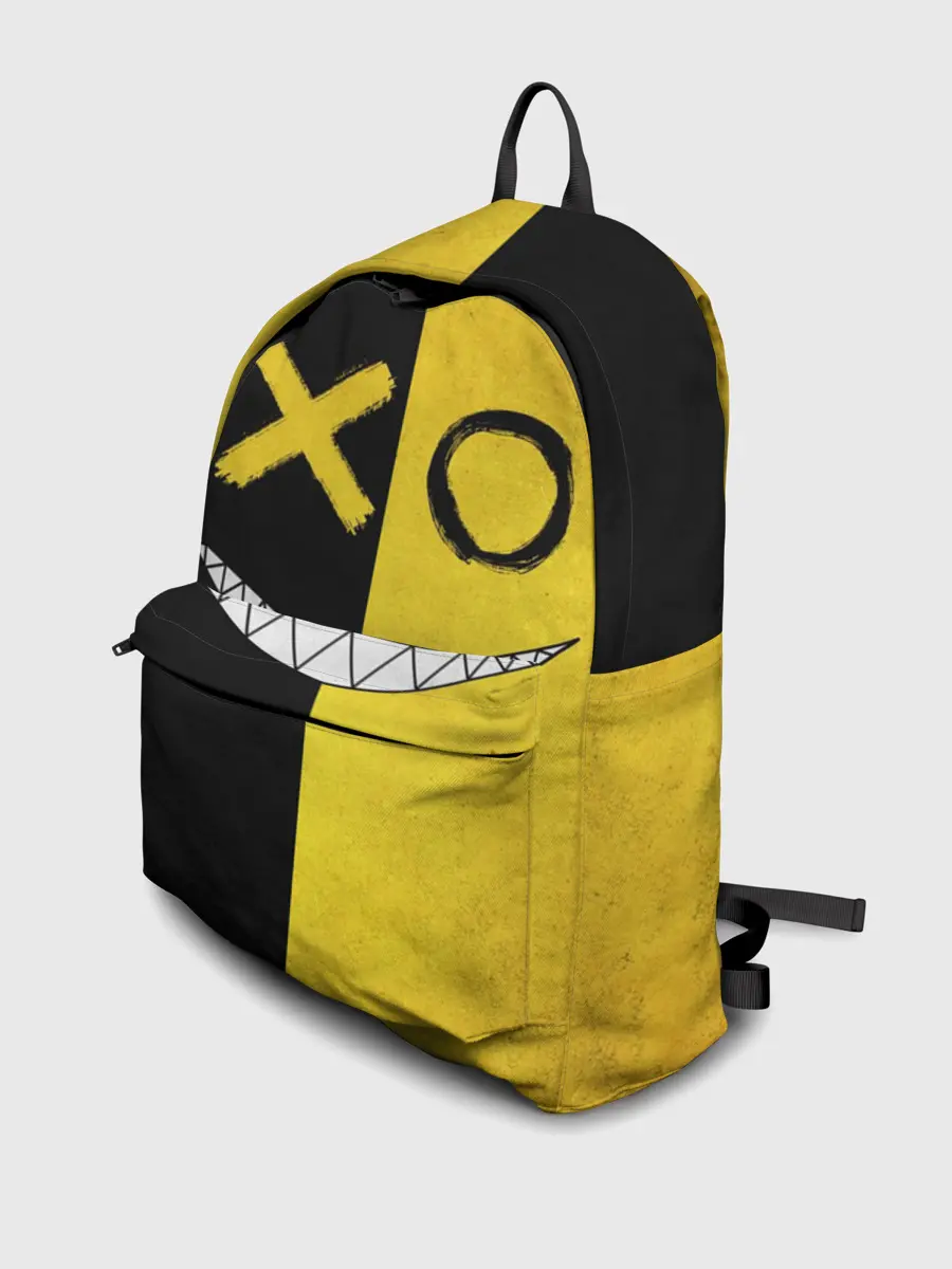Рюкзак джинсовый / Yellow and black smile