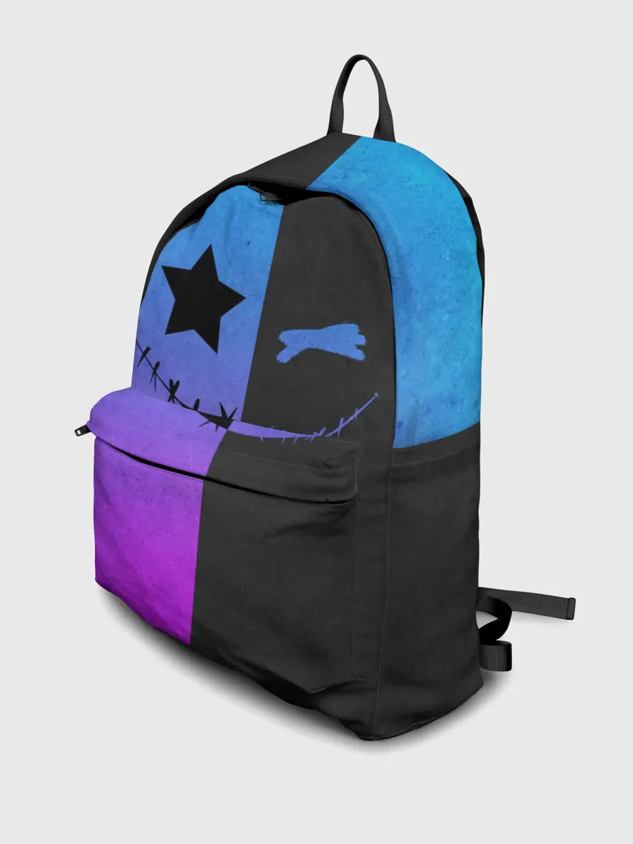 Рюкзак джинсовый / Gradient emoji