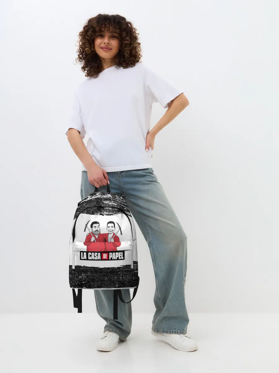 Рюкзак джинсовый / Moscow | Rio | La Casa de Papel