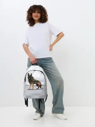 Рюкзак джинсовый / Служебная собака | К9 | K9