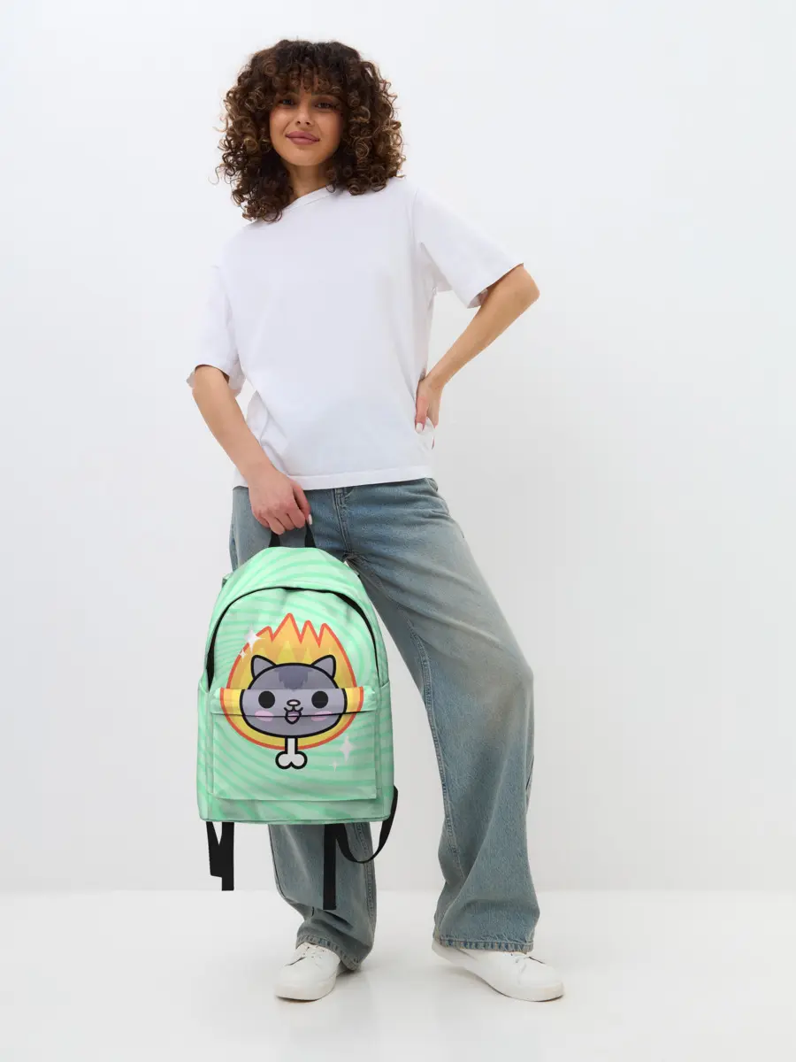 Рюкзак джинсовый / Toca Boca Cat