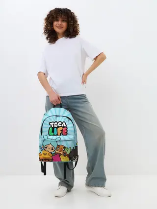 Рюкзак джинсовый / Toca boca life