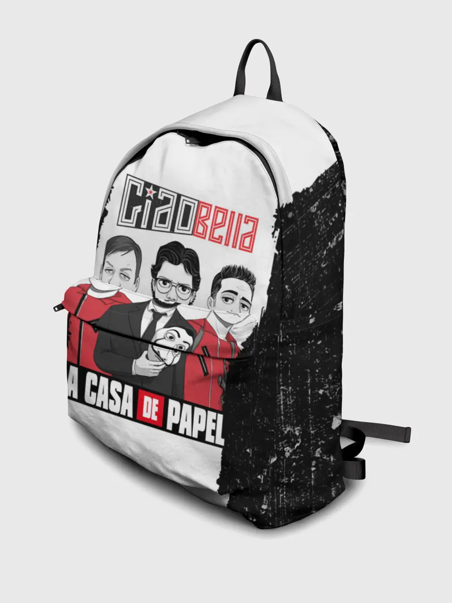 Рюкзак джинсовый / Палермо | Професор | Денвер | Бумажный дом