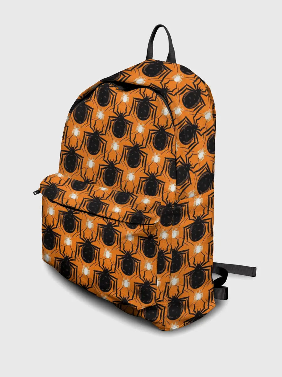 Рюкзак джинсовый / Пауки