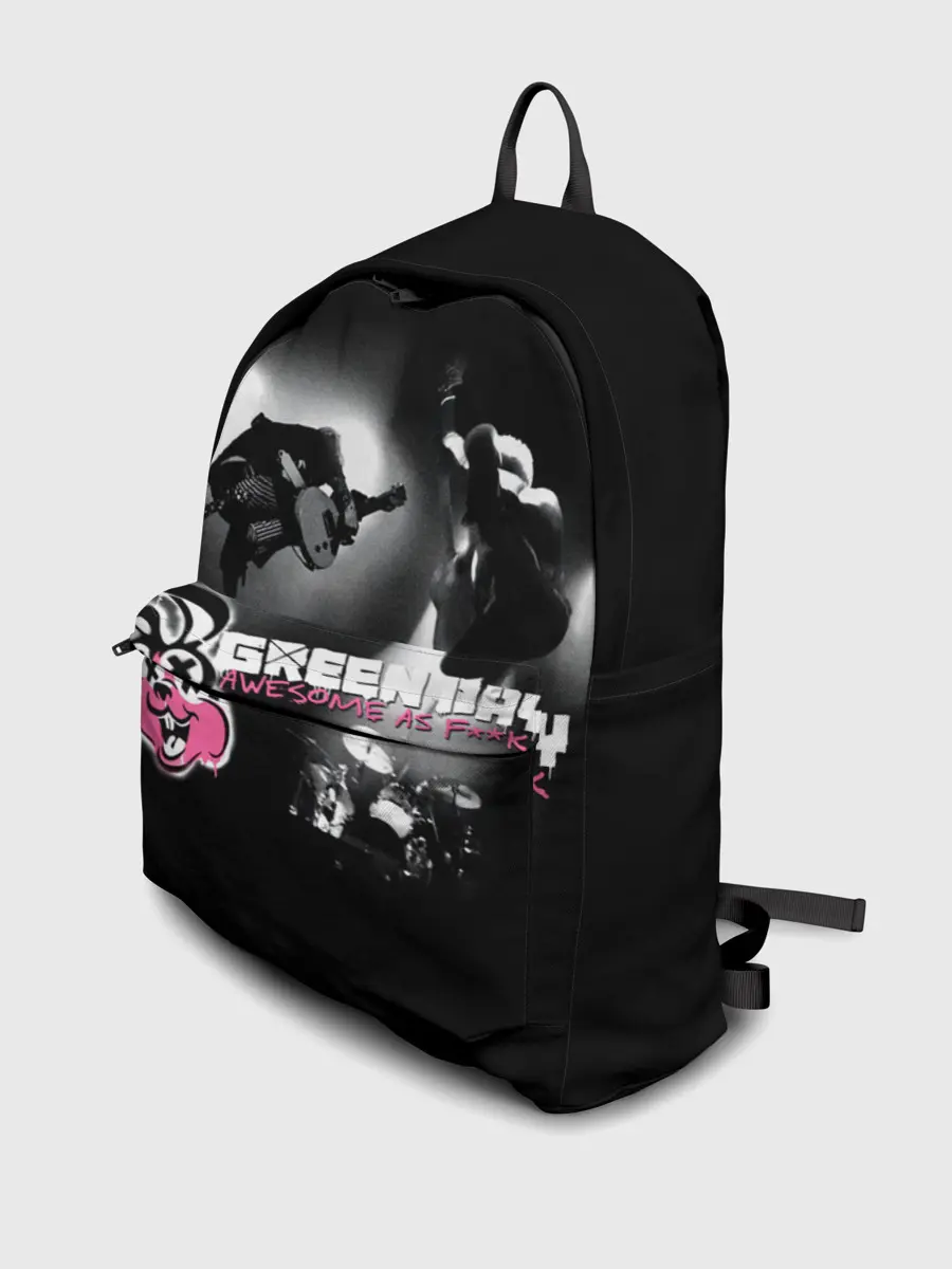 Рюкзак джинсовый / Awesome as Fuck - Green Day