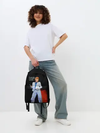 Рюкзак джинсовый / David Live - David Bowie