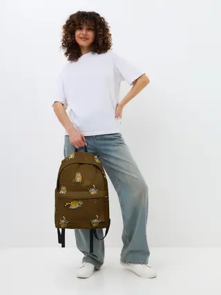 Рюкзак джинсовый / Тигрята