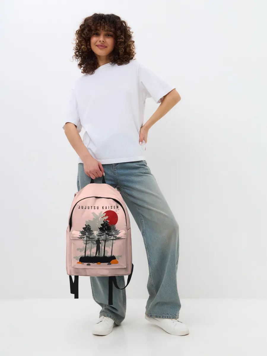 Рюкзак джинсовый / Fushiguro Megumi Jujutsu Kaisen