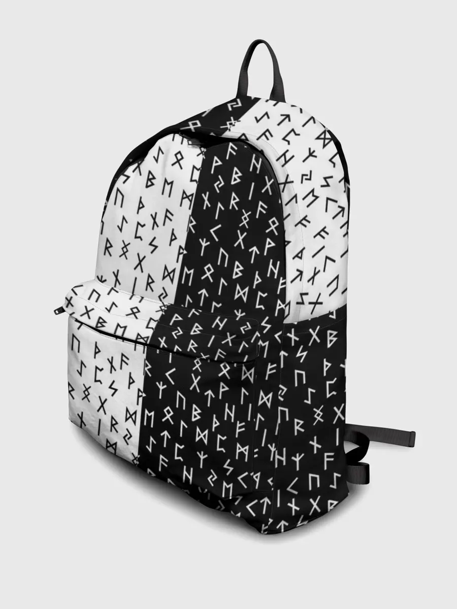 Рюкзак джинсовый / Руны