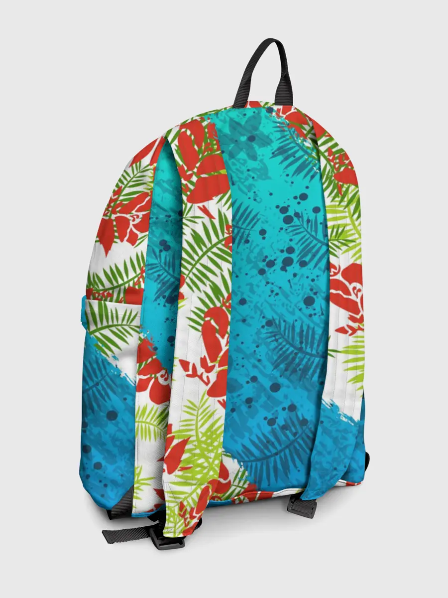 Рюкзак джинсовый / ЛЕТНИЕ КРАСКИ | ТРОПИКИ / SUMMER / МОРЕ