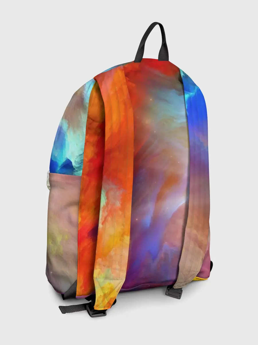 Рюкзак джинсовый / Сине-желтое небо