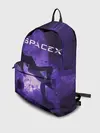 Рюкзак джинсовый / Space X Girl in zero gravity