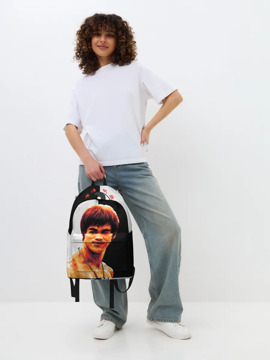 Рюкзак джинсовый / Bruce Jeet Kune Do