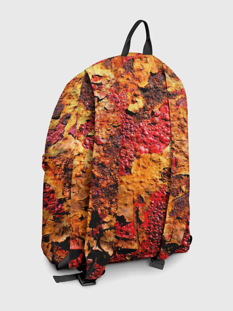 Рюкзак джинсовый / Живопись коррозии металла