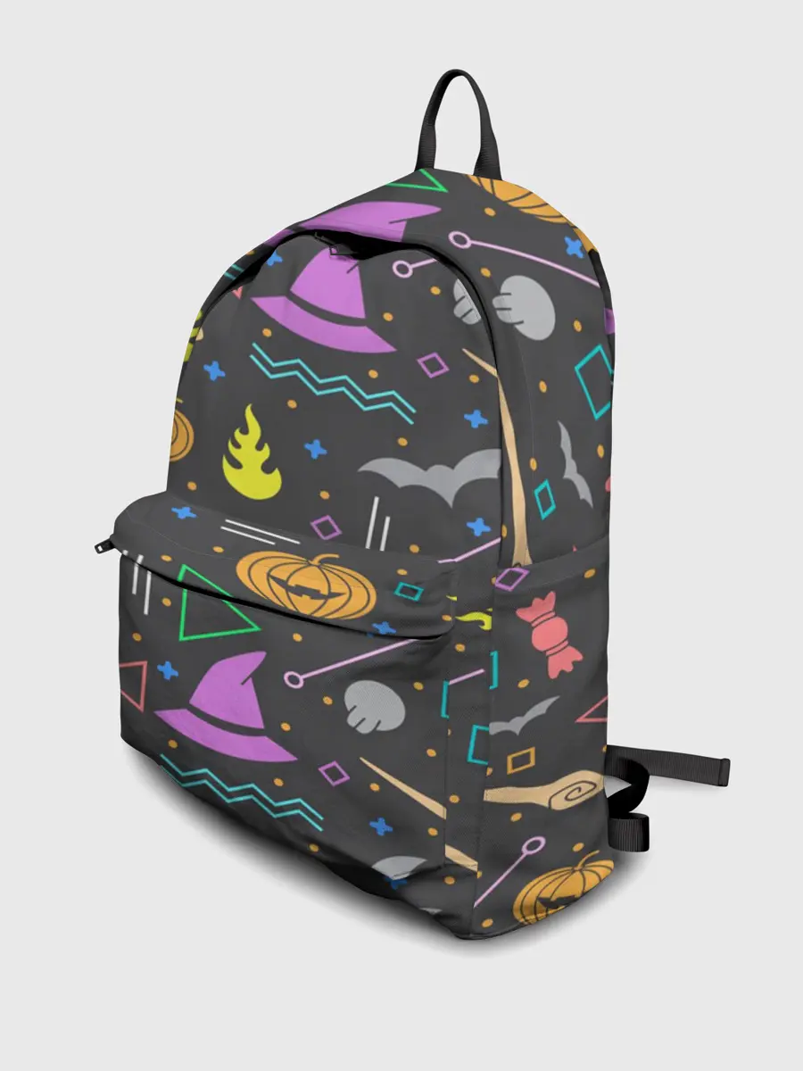 Рюкзак джинсовый / Уютный Halloween