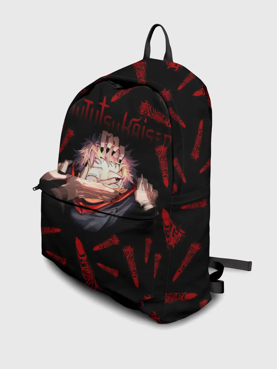 Рюкзак джинсовый / Итадори пальцы Магическая битва