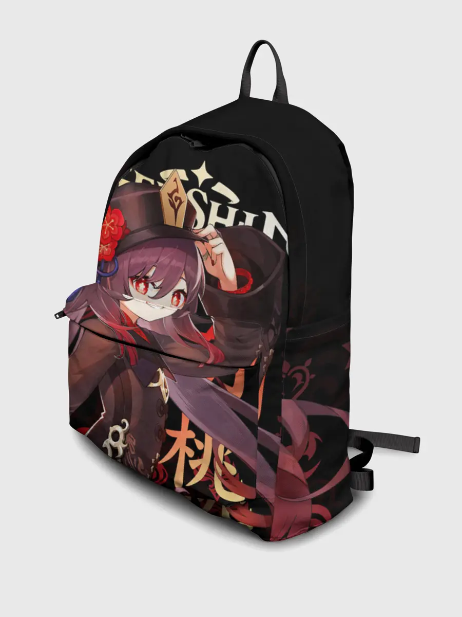 Рюкзак джинсовый / Ху Тао / Genshin Impact