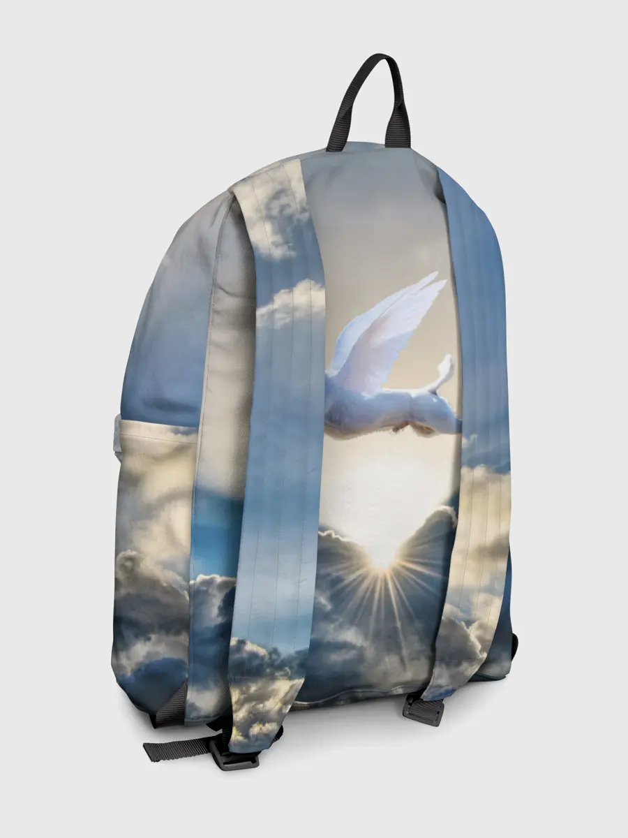 Рюкзак джинсовый / Ангельский пес