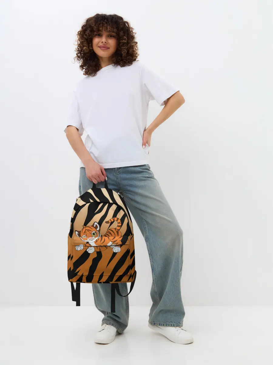 Рюкзак джинсовый / Тигр 2022 | НОВЫЙ ГОД