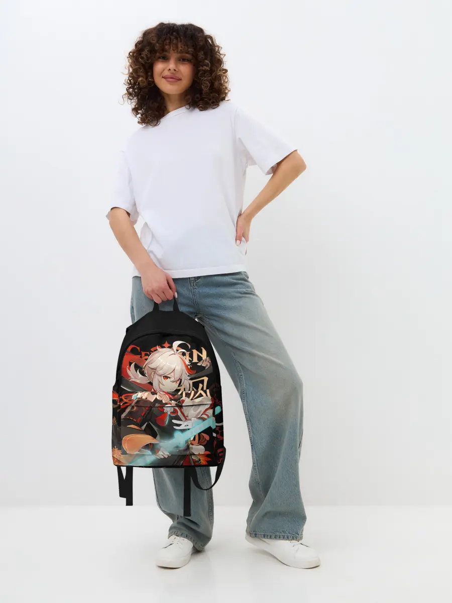 Рюкзак джинсовый / Кадзуха / Genshin Impact