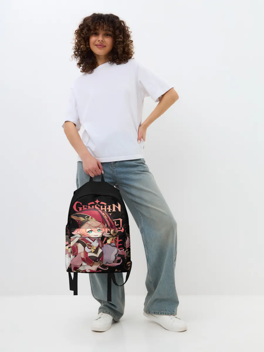 Рюкзак джинсовый / Янь Фэй / Genshin Impact