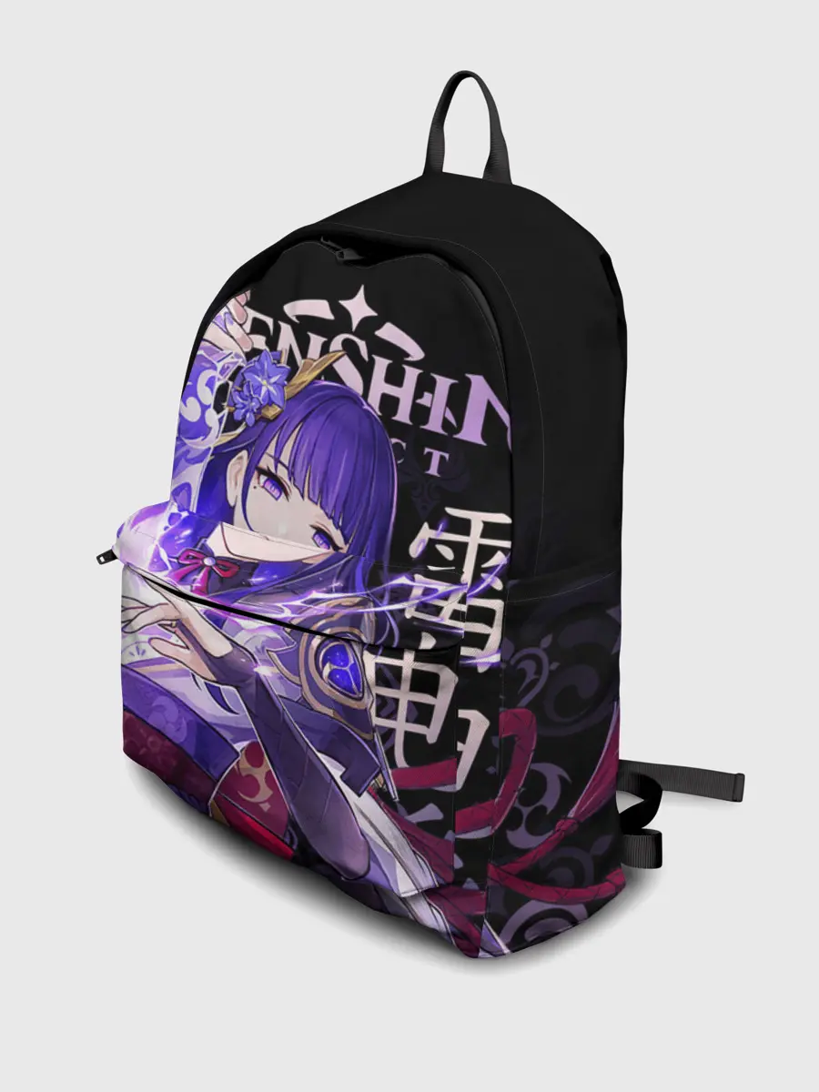 Рюкзак джинсовый / Сёгун Райдэн / Genshin Impact