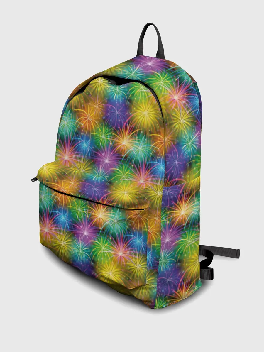 Рюкзак джинсовый / Праздничный Салют