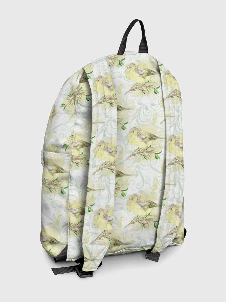 Рюкзак джинсовый / Маленькие птички