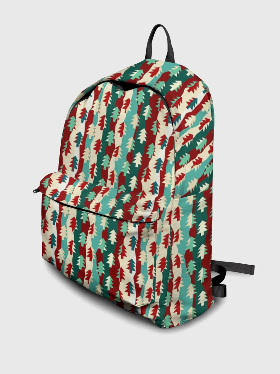 Рюкзак джинсовый / Маленькие Ёлочки