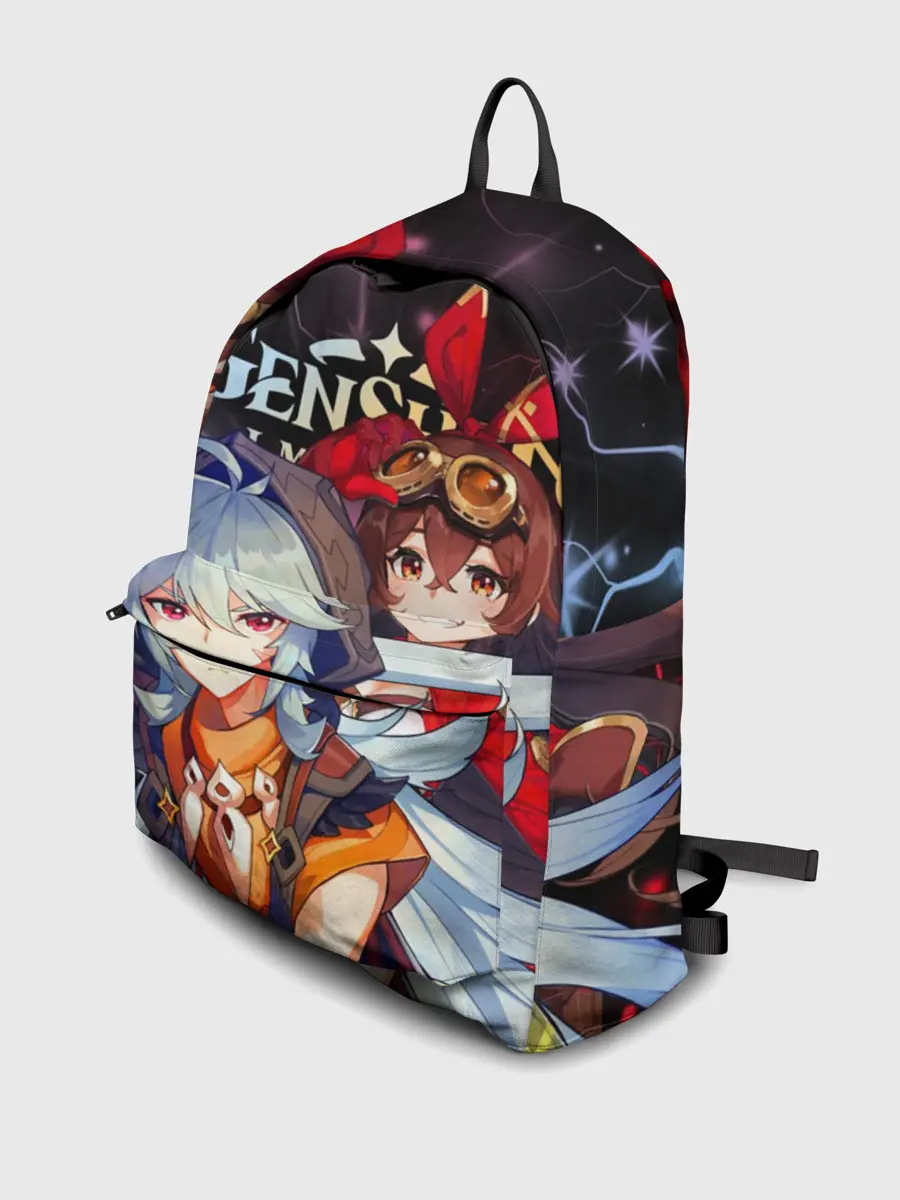 Рюкзак джинсовый / Рэйзор и Эмбер, Genshin Impact