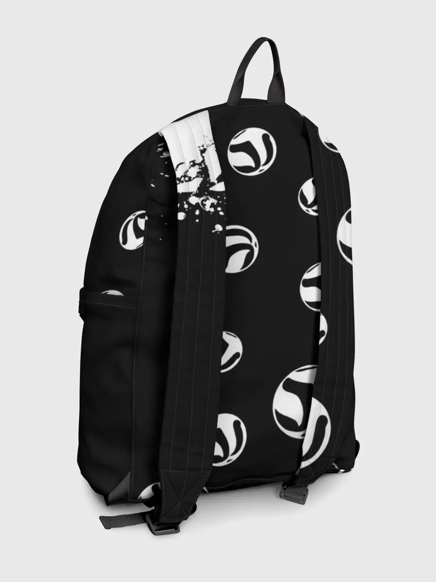 Рюкзак джинсовый / Старшая Некома коты Haikyuu!!