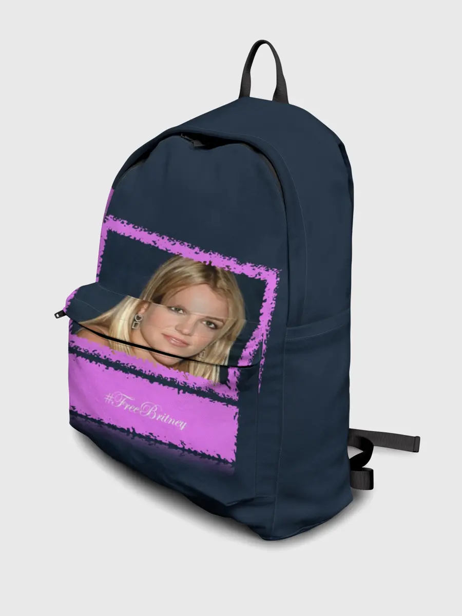 Рюкзак джинсовый / Free Britney. Свободу Бритни!