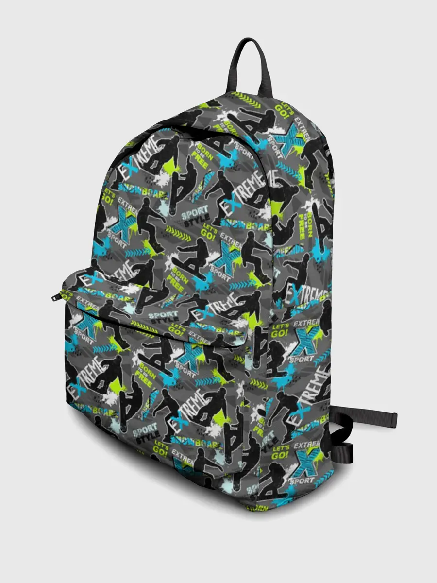 Рюкзак джинсовый / Сноуборд