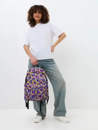 Рюкзак джинсовый / Абстракция