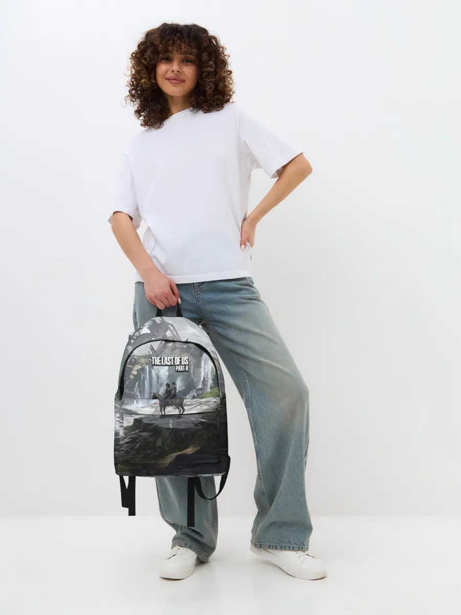 Рюкзак джинсовый / Элли и Дина