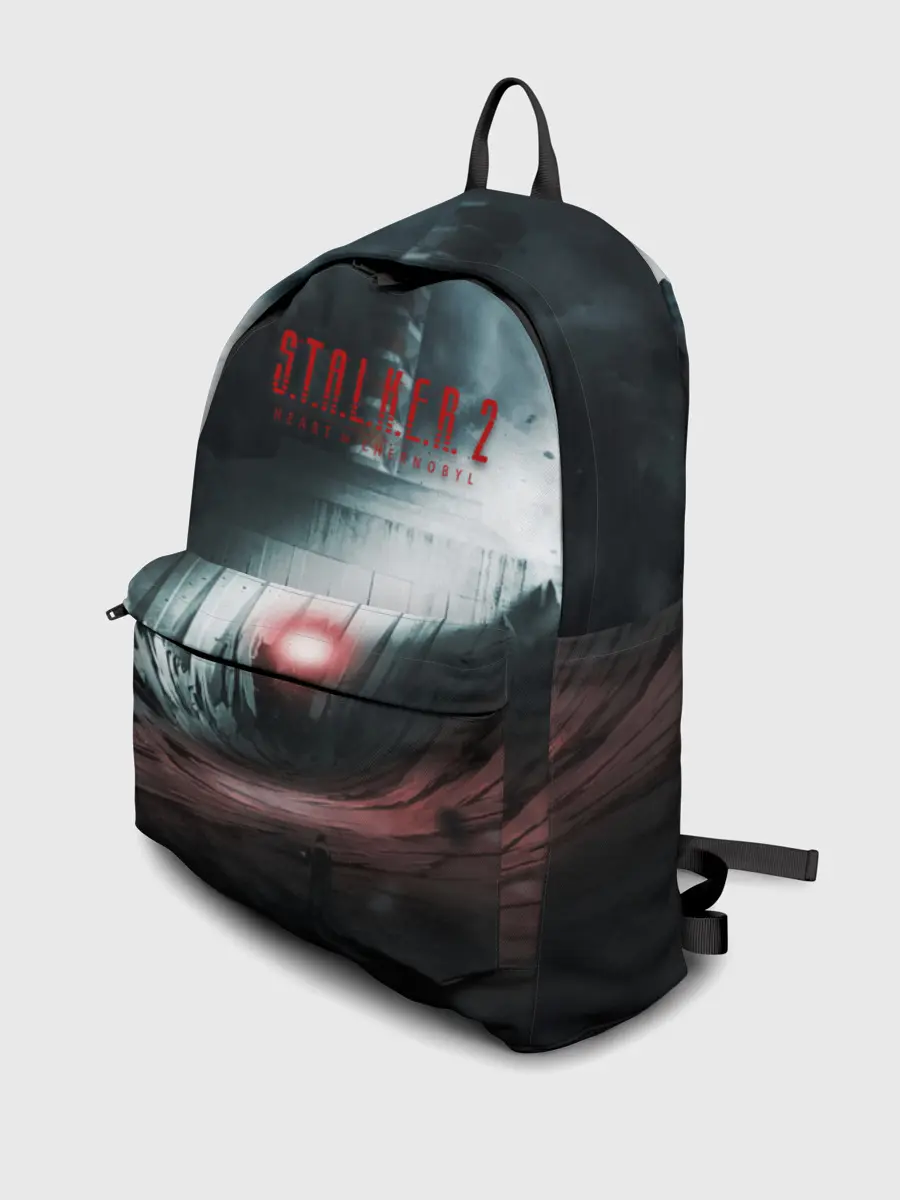 Рюкзак джинсовый / Сердце Чернобыля