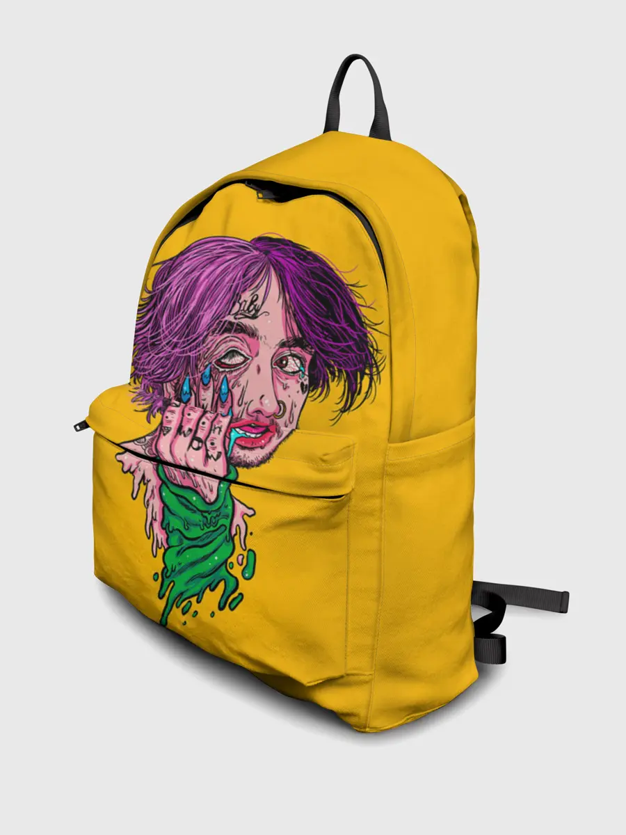 Рюкзак джинсовый / Плавленый Лил Пип