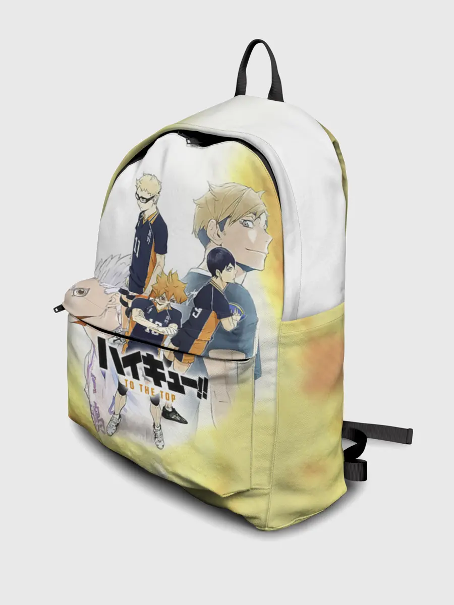 Рюкзак джинсовый / Шоё, Тобио, Кей, Семи и Атсуму Haikyuu!!