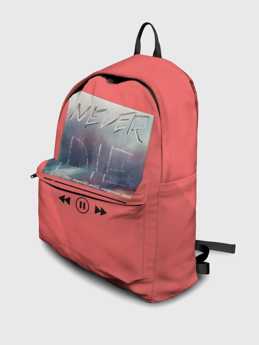 Рюкзак джинсовый / never die