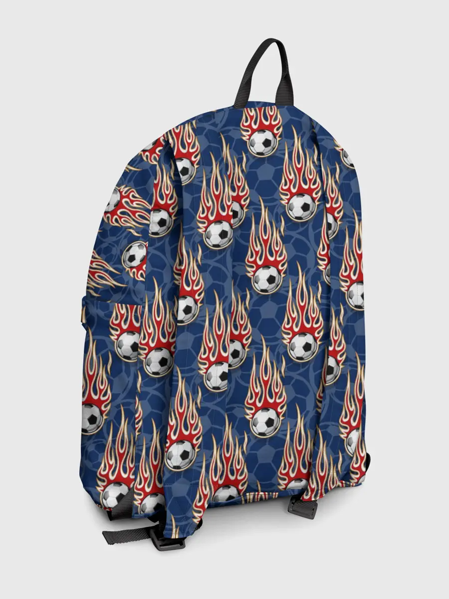 Рюкзак джинсовый / Футбольные Мячи