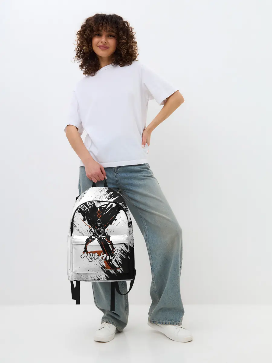 Рюкзак джинсовый / БЕРСЕРК брызги