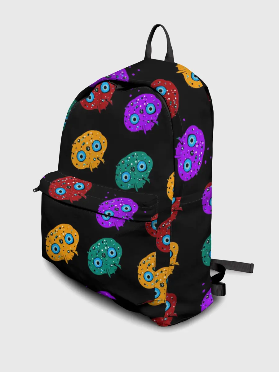 Рюкзак джинсовый / Нашествие инопланетян-ктулху