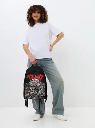 Рюкзак джинсовый / Манга Berserk