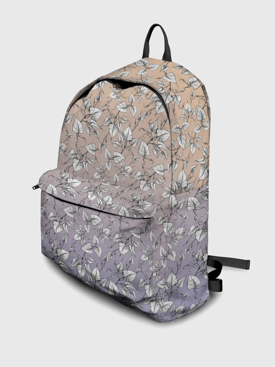 Рюкзак джинсовый / Плющ и градиент