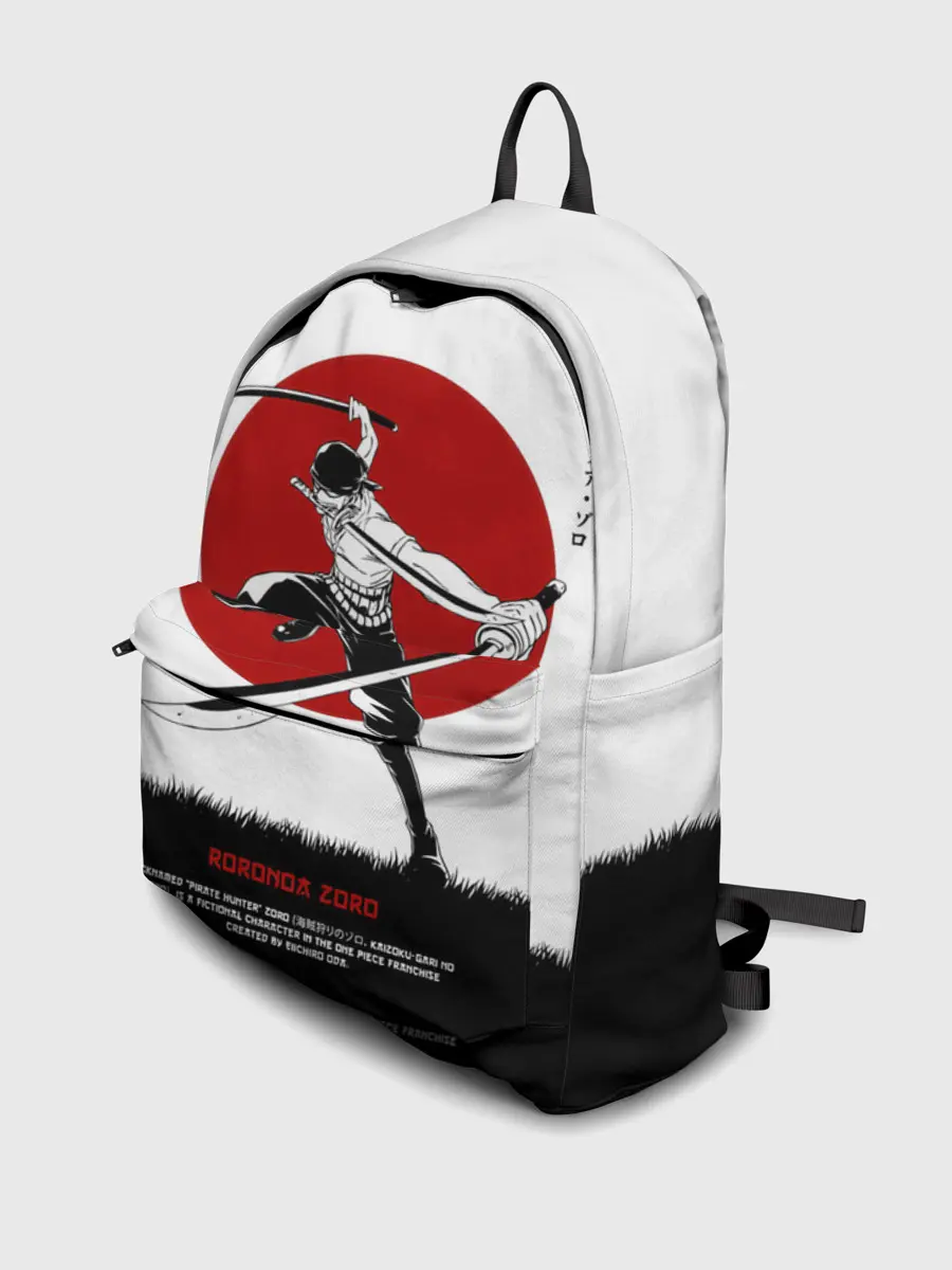 Рюкзак джинсовый / Ророноа Зоро One Piece