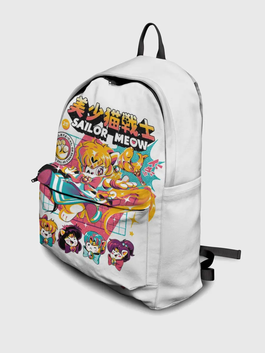 Рюкзак джинсовый / Sailor Meow