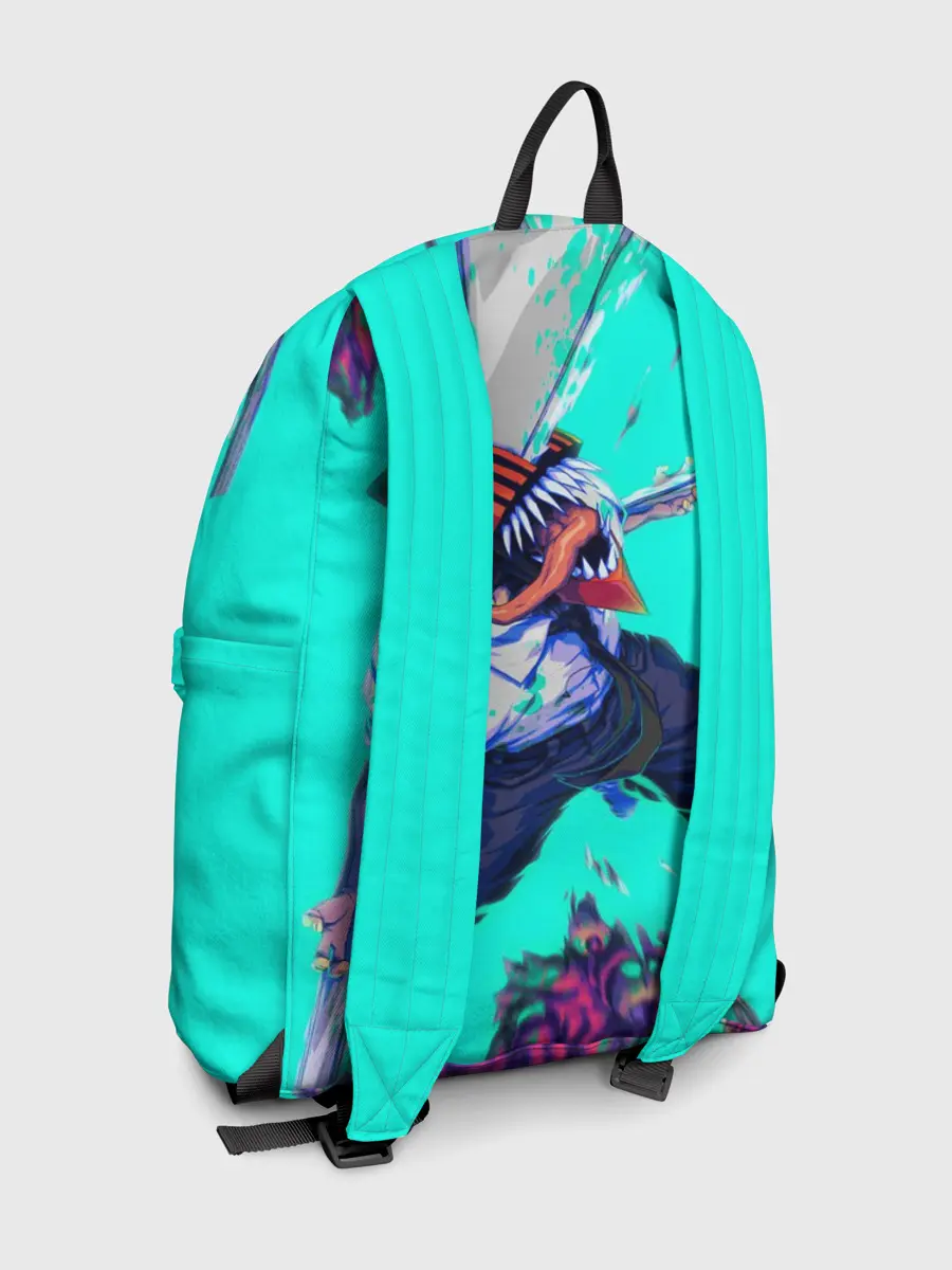 Рюкзак джинсовый / ЧЕЛОВЕК БЕНЗОПИЛА ДЕНДЖИ